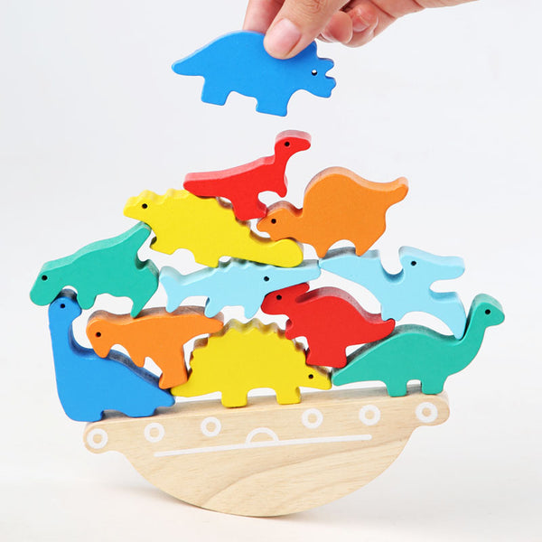 Animal balance boat /Dinosaur balance boat