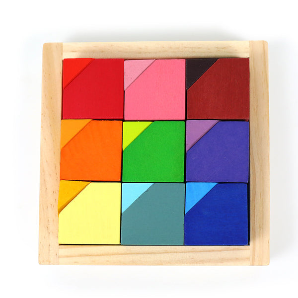 Colorful Corner block 3D puzzle