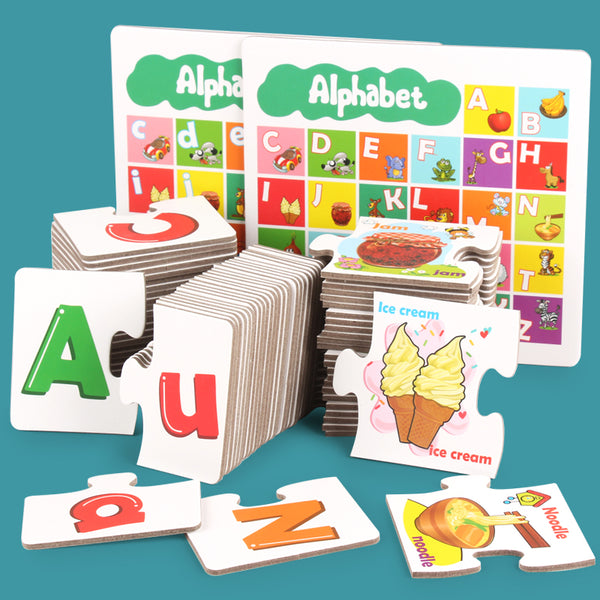 Uppercase and lowercase letters matching game