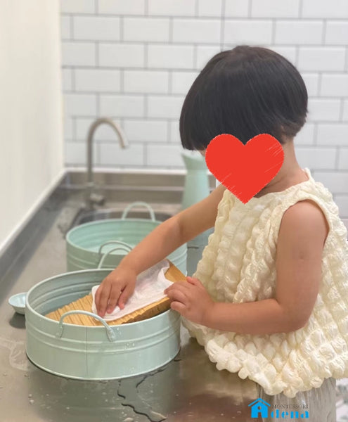 Adena Montessori Laundry Table  Beechwood Classroom Furniture