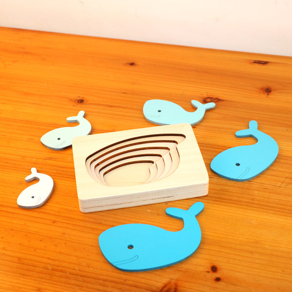 Five-story puzzle (4 pcs a set)
