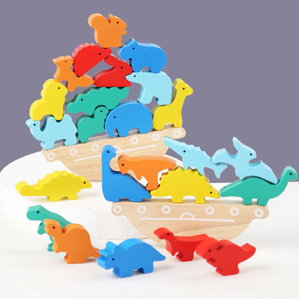 Animal balance boat /Dinosaur balance boat
