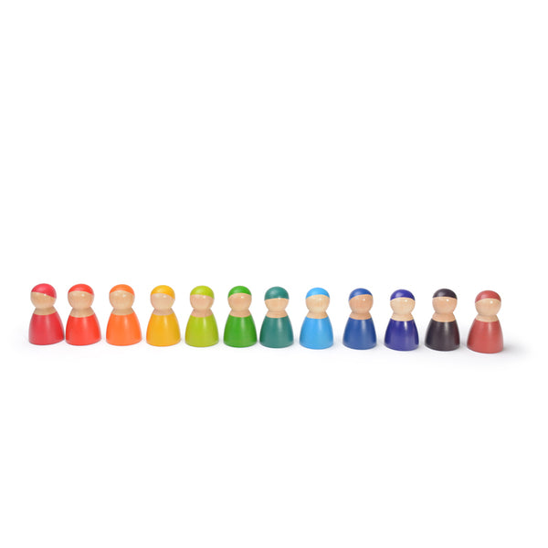 Hot sell Rainbow doll waldorf toys