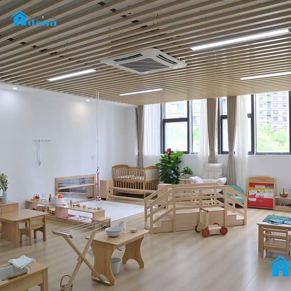 Adena Montessori Pickler - drill climbing three piece set Beechwood