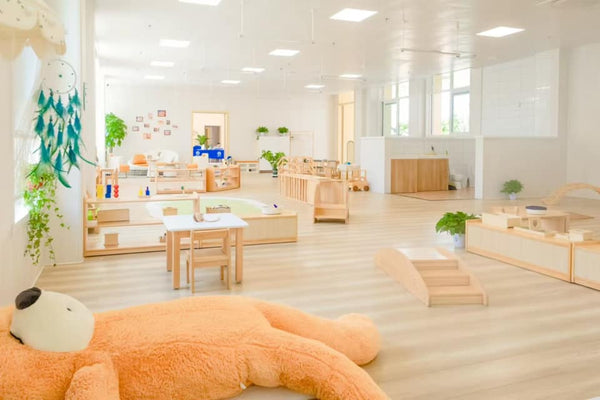 Adena Montessori  Little Bear Armchair Rubberwood