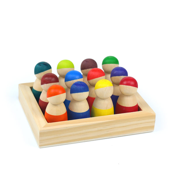 Rainbow dool with tray