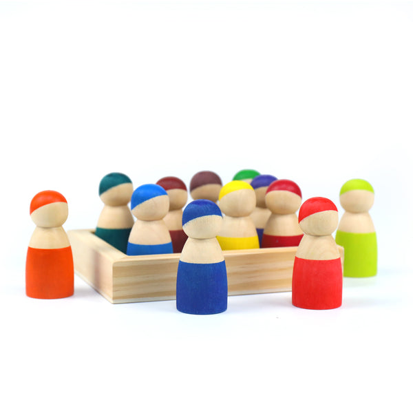 Rainbow dool with tray