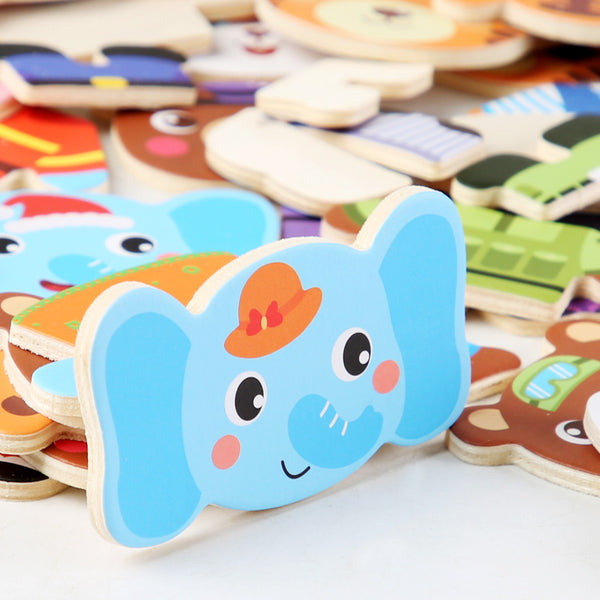 Animal puzzle/ match puzzle