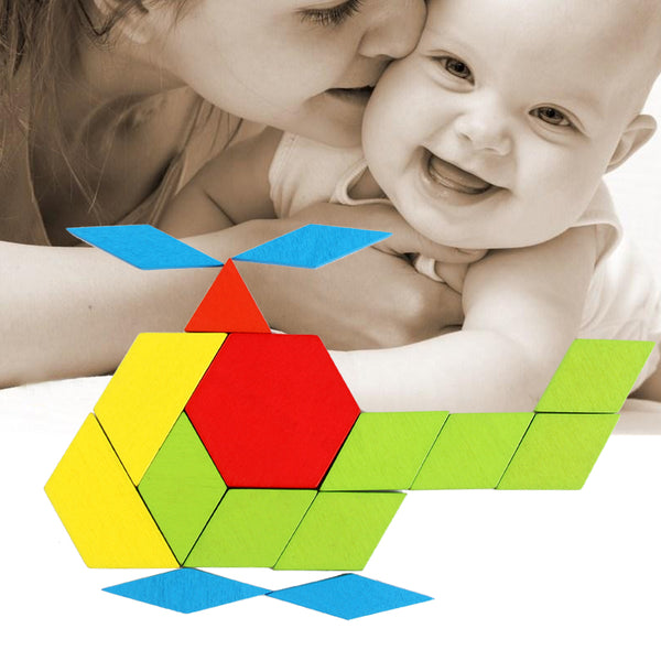 155 creative shape puzzles pattern blocks