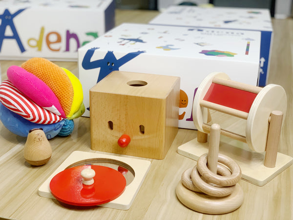 Adena Montessori & Educational Materials Montessori Play Kits | 5-6 Months