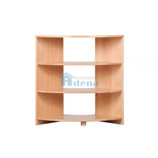 Adena Montessori 4-layer Arc Shelf Beechwood Classroom Furniture