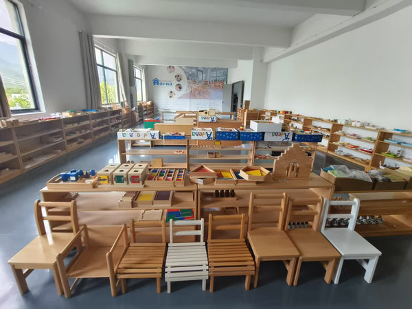 Adena Montessori Multi Function - three Sided Chair Beechwood+ plywood