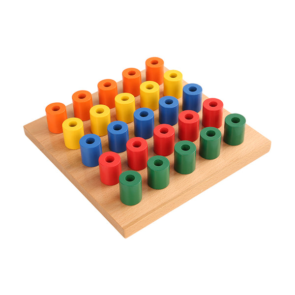 Color circle nail plate