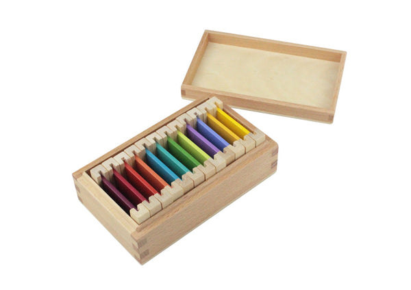 Adena Montessori Color Tablets Montessori Primary Sensorial Materials
