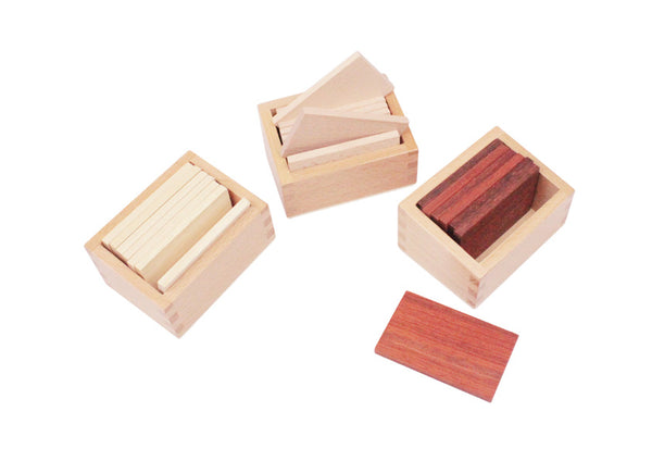Adena Montessori Baric Tablets with Box Educational Wooden Tools