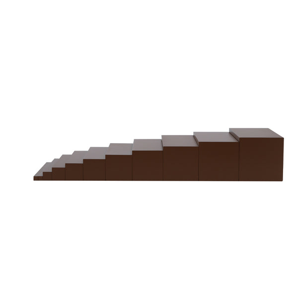 Adena Montessori Brown Stair Educational Wooden Materials