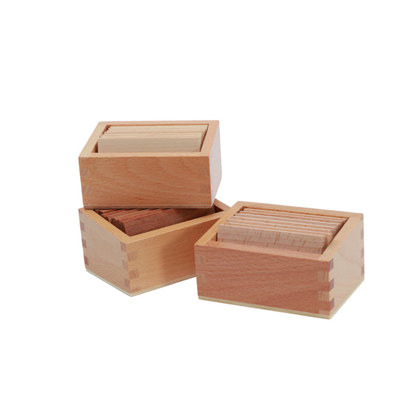 Adena Montessori Baric Tablets with Box Educational Wooden Tools