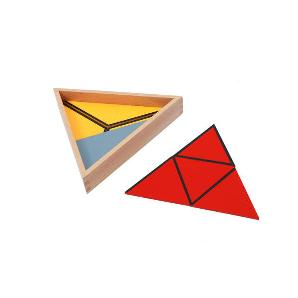 Adena Montessori Constructive Triangles With 5 Boxes Educational Materials