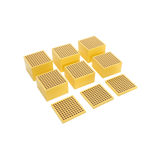 45 Wooden Hundred Squares	C095