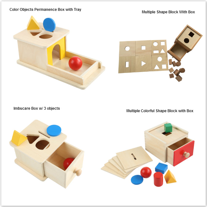 Montessori Materials: Two Shapes Sorting Box