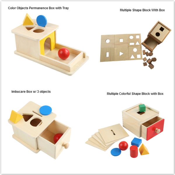 Multiple Shape Blocks With Box