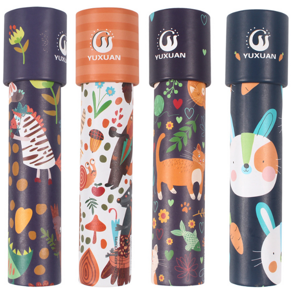 XQ302 Children's magic kaleidoscope   multi-prism nostalgic science toys   boys and girls baby birthday gifts 3-6 years old