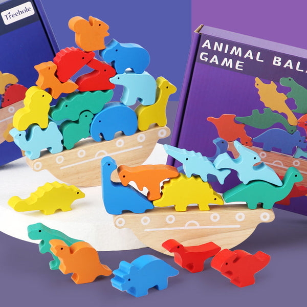 Animal balance boat /Dinosaur balance boat