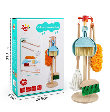 Wooden Clean Set for kids T003