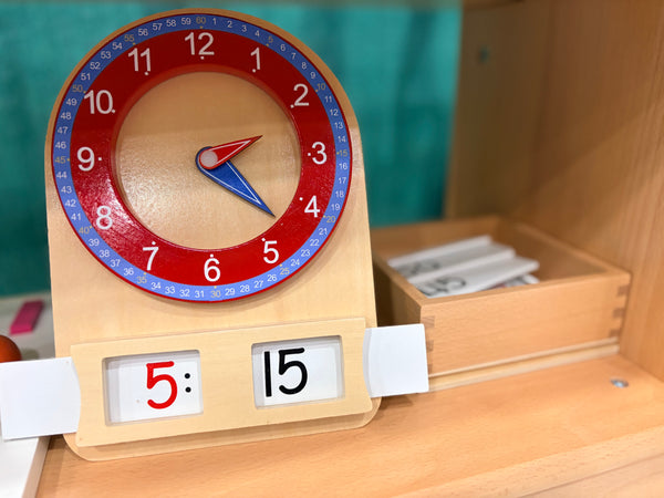 Clock with Time Cards