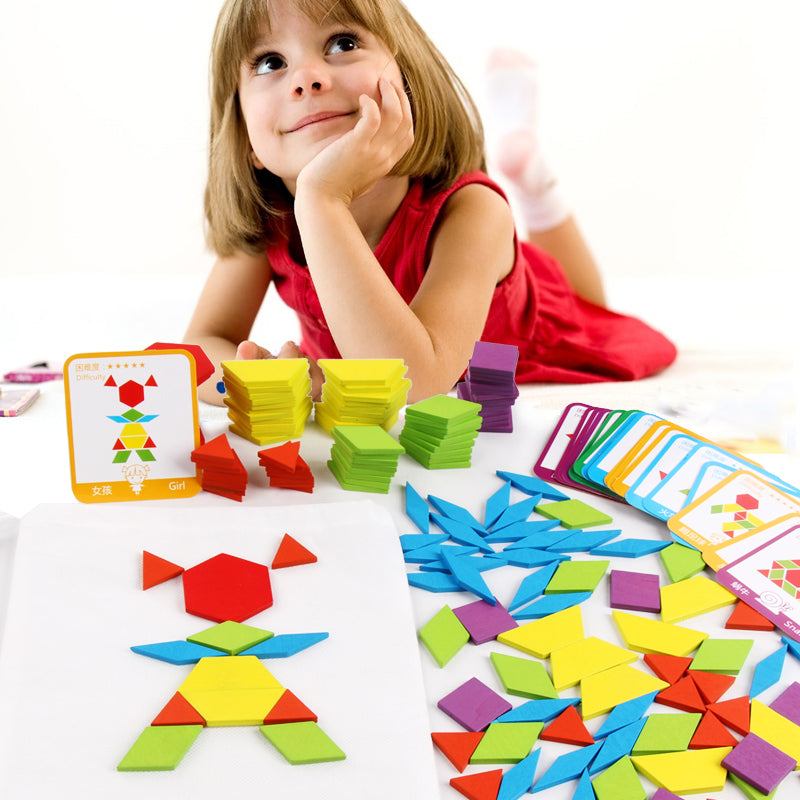Bois Géométrie Bloc Puzzle Apprentissage précoce Enfants Éducation Préscolaire Jouet acheter à Bois Géométrie Bloc Puzzle Apprentissage précoce Enfants Éducation Préscolaire Jouet acheter à