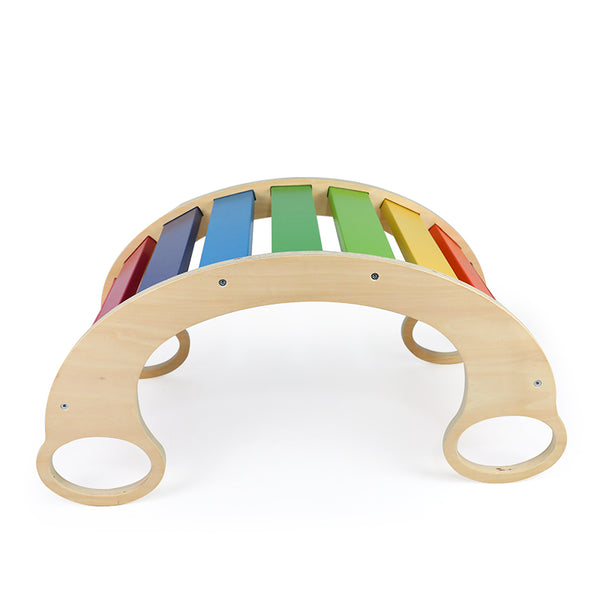 Rainbow rocking chair, climbing chair