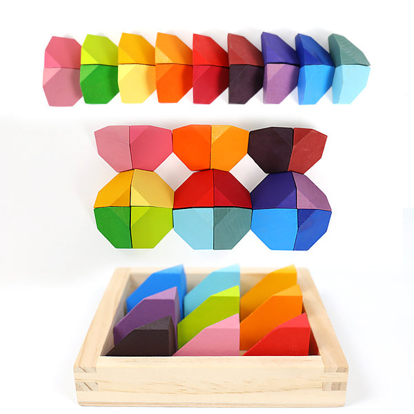 Colorful Corner block 3D puzzle