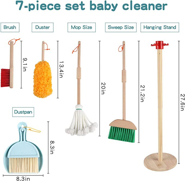 Wooden Clean Set for kids