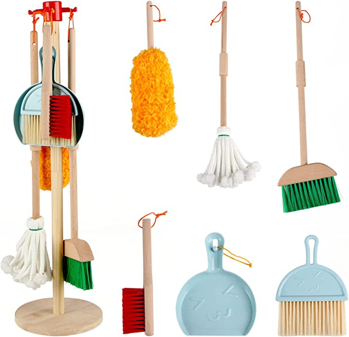 Wooden Clean Set for kids