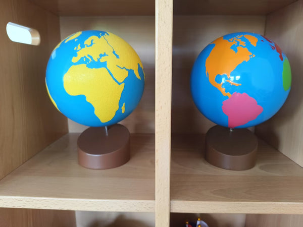 Globe Of The Continents
