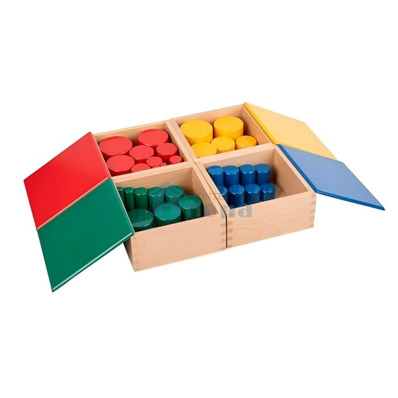 Knobless Cylinders (Set of 4) - Glossy  A032