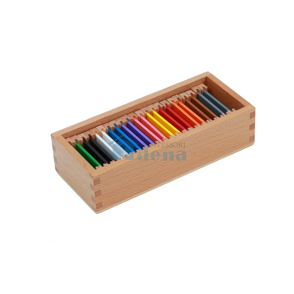 Adena Montessori Second Box of Color Tablets Sensorial Educational Tools