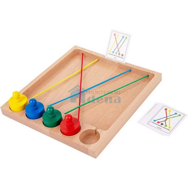 Adena Montessori Educational Materials Matching  Puzzle Game