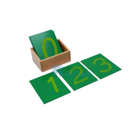 Adena Montessori Materials Sandpaper Numbers With Box Montessori Math Toys