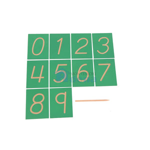Adena Montessori Materials Hollow Numbrellas w/ Box	Montessori Math Toys