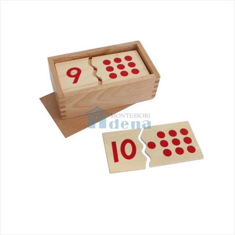 Adena Montessori Mathematical Materials Number Puzzle 1-10