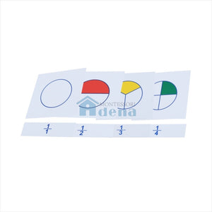 Nomenclature Cards for Large Fraction Skittles