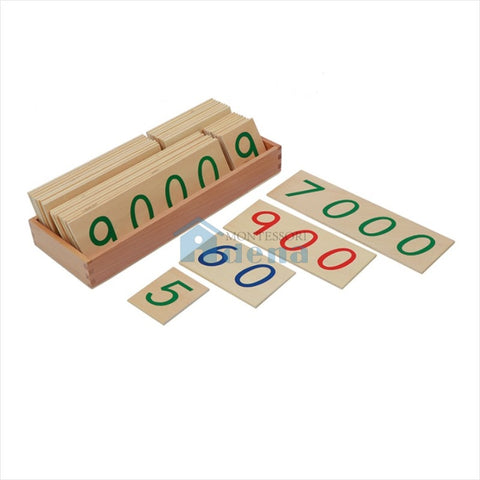 Large Wooden Number Cards With Box (1-9000)	C052