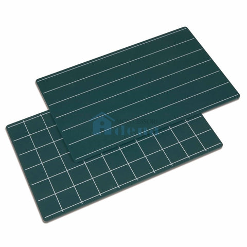 Greenboards with Single Line and  Squares (2pcs)