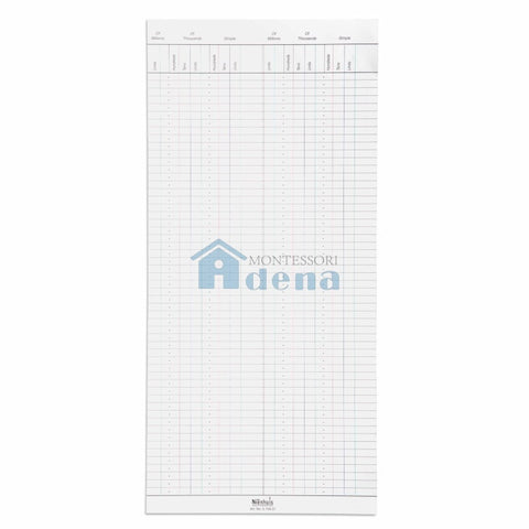 Large Bead Frame Paper (50)