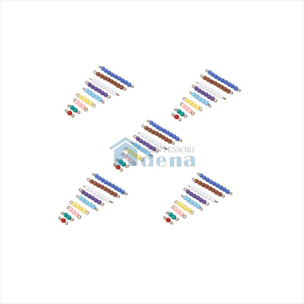 5 Pairs of Bead Stairs 1-9 ( Black & White)