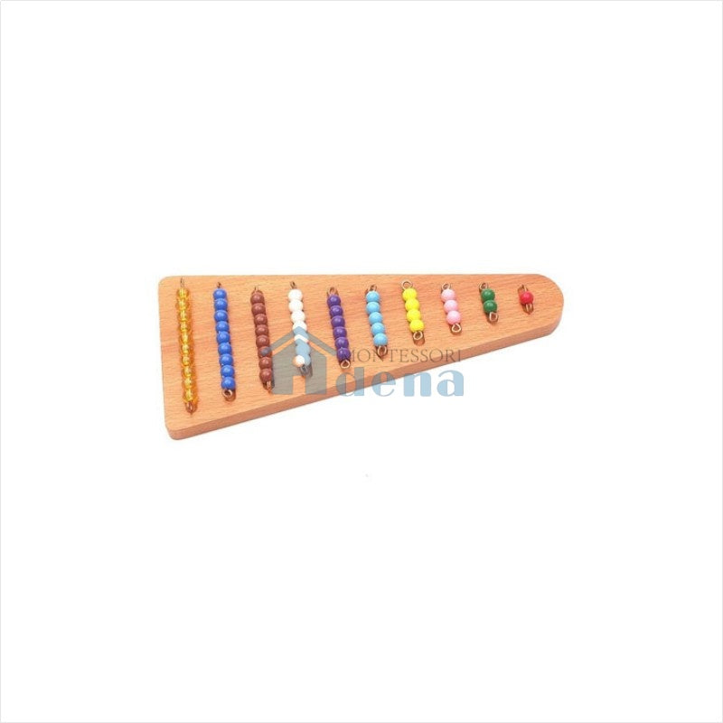 Colored Bead Stairs 1-9.