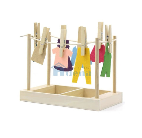 Using Clothespins