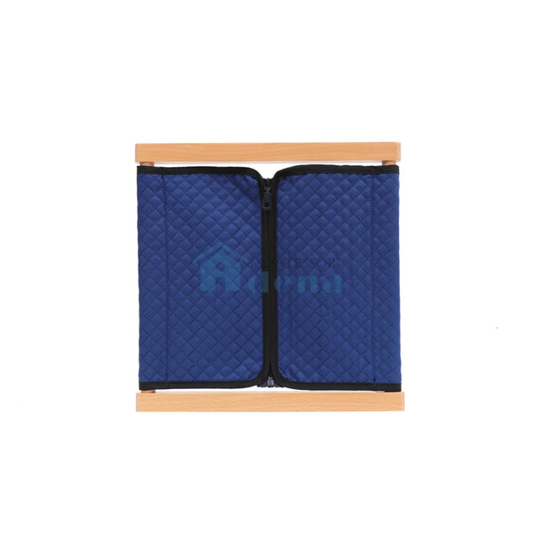 Adena Montessori Frame Educational Toy Zipping Frame Classroom activity set