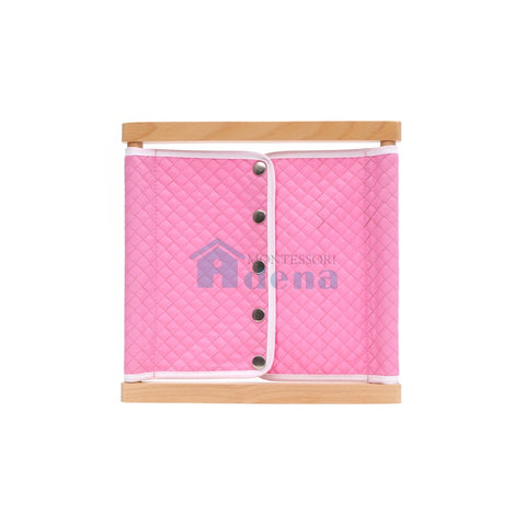 Adena Montessori Frame Educational Toy Snap Closure Dressing Frame